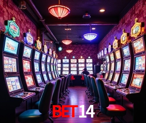 Interface moderna da plataforma bet14
